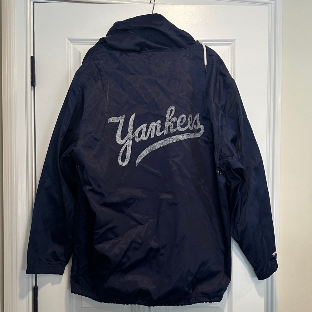 Mitchell & Ness New York Yankees lightweight jacket with front and back logo